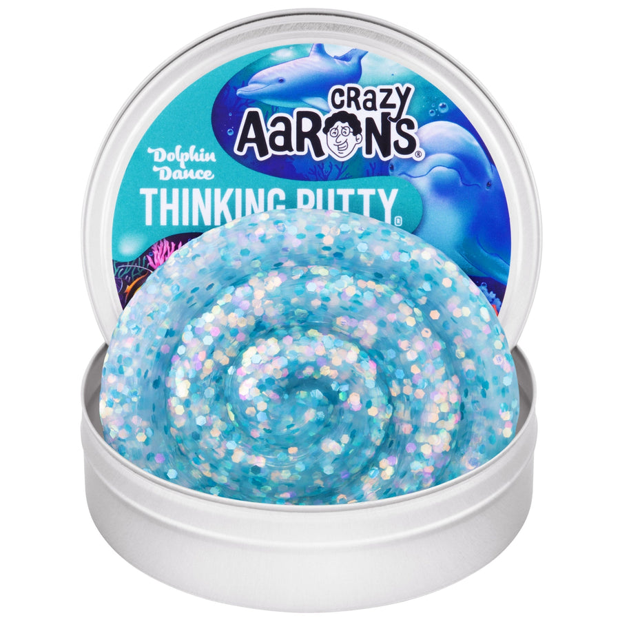 Dolphin Dance - 3.5" Thinking Putty Tin V6